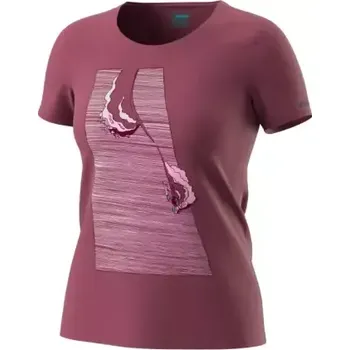Dámské oblečení Dynafit X Simon Charriere dámské triko krátký rukáv Dark Rose/Blue Turn vel. L