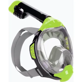 Potápěčské vybavení Celoobličejová maska pro šnorchlování AQUASTIC KAI zelená