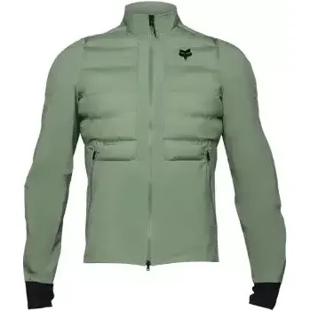 Cyklistická bunda Fox Flexair Fire Hybrid pánská bunda Moss vel. XL
