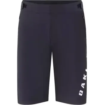 Cyklistické kalhoty Oakley Free Ride Lined volné kraťasy Blackout vel. 32