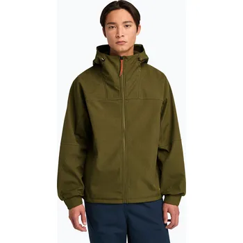 Pánské oblečení Pánská softshellová bunda Timberland Softshell Hooded dark olive