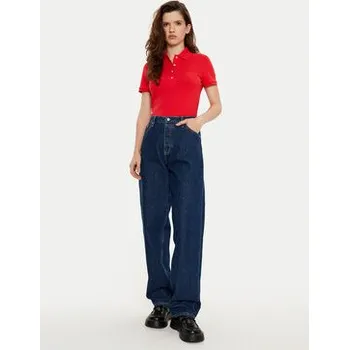 Lacoste Polokošile PF5462 Červená Slim Fit 36