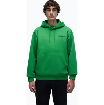 Pánská mikina Pánská mikina Napapijri B-Linth Hooded green kelly