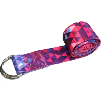 Merc sport Merco Yoga pás na Jógu Sangle patchwork vzor růžový Cena za odběr více kusů: 26 a více kusů