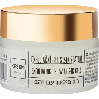 Pleťový krém KESEM Exfoliační gel s 24K zlatem 50 ml