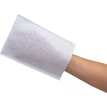 Toaletní papír Mycí žínka, rukavice - 75 g/m2, materiál MOLTON, 50 ks, nesterilní