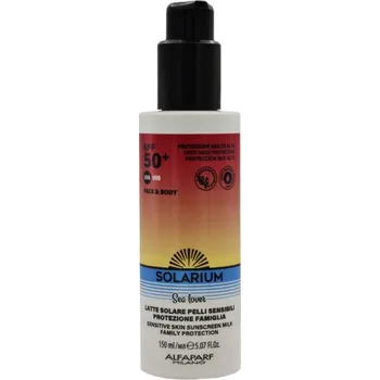 Přípravek na opalování Solarium Sea Lover Sensitive Skin Sunscreen Milk - Family Protection SPF 50+ 150 ml