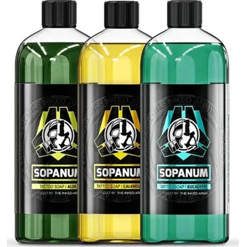 Mýdlo THE INKED ARMY Sopanum - Zelené mýdlo koncetrat 1000ml :: Eukalypt