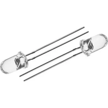 Polovodič LED 5mm WARM WHITE 8500/30 518-261 GM electronic, spol. s r.o. 31-34-804-05261