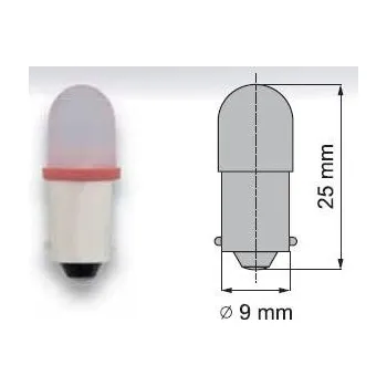 Žárovka Žár.LED Ba9s L-Ba9s-R-230V-AC ru RAMI CZ s.r.o. 31-17-106-23203