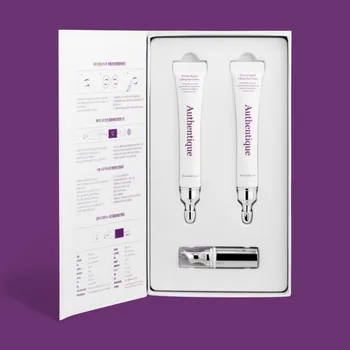 Péče o oční okolí AUTHENTIQUE - Wrinkle Repair Eyecream with Galvanic Rejuvenator - Oční krém proti vráskám s galvanickým omlazujícím účinkem - 2 x 20 ml