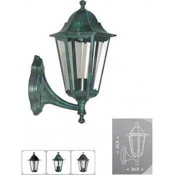Venkovní osvětlení Sv.(lucerna) Z6201 100W zeď H *pat 19-06-141-02085