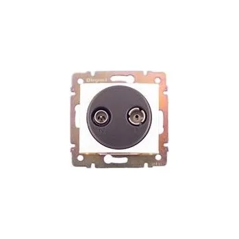 Elektrická zásuvka Zásuvka VALENA TV+R prů.774434 LEG GENERI, s.r.o. 07-20-095-74434
