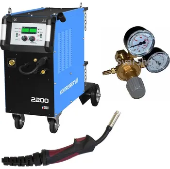 Svářečka Invertor Kuhtreiber KITin 2200 synergic V2+hořák 15/4m+redukční ventil SET