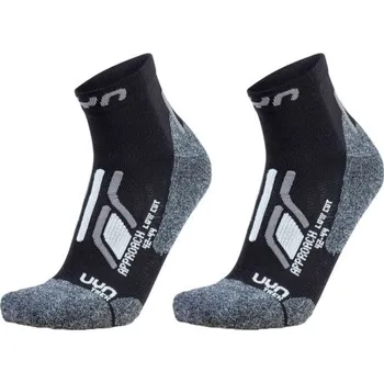 Pánské ponožky Pánské turistické ponožky UYN TREKKING APPROACH LOW CUT 2 PÁRY - černá 42/44