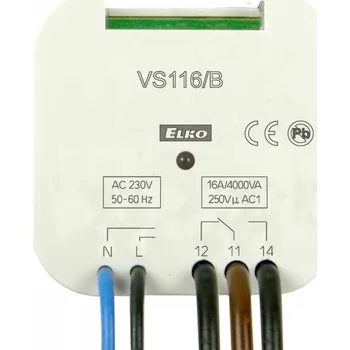 Relé VS116B 230V pomocné relé 4754 ELK ELKO EP, s.r.o. 47-06-107-00876