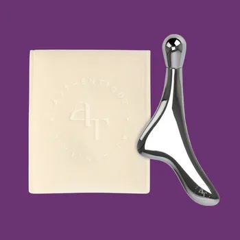 Masážní přístroj AUTHENTIQUE - Lift & Define Eye Roller Gun Sha - Masážní váleček Guasha pro kontury očí - 1 ks