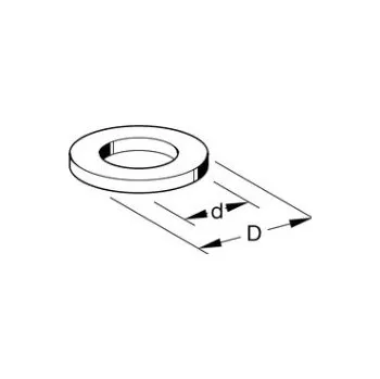 Matice Sikla podložka 10/125 41-08-801-07501