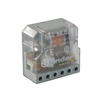 Relé Relé 26.03.8.024.0000 24V AC 1x10A FINDER CZ, s.r.o. 47-06-389-23740
