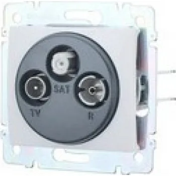 Elektrická zásuvka Zásuvka VALENA TV+R+SAT 774436 LEG GENERI, s.r.o. 07-20-095-74436