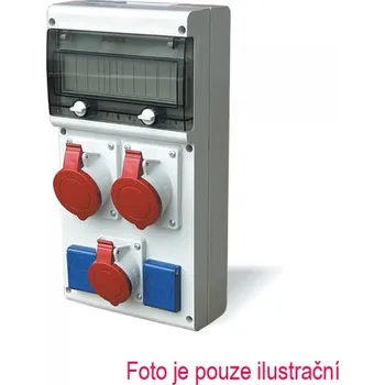 Rozvaděč Rozv.32A+16A-3x230V 632.312W-113/4 SCAME-CZ,s.r.o. 09-06-061-03129