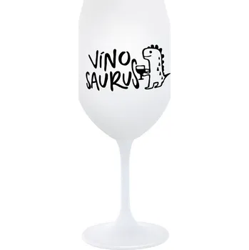 Sklenice VÍNOSAURUS - bílá sklenice na víno 350 ml