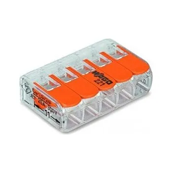 Svor.WAGO 221-415 krab.flex. 5x4 WAGO Elektro 37-10-255-16415