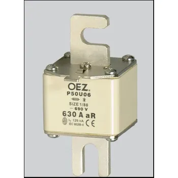 Autoelektrika Pojistka P50U06 125A aR 11876 OEZ s.r.o. 13-10-099-14111