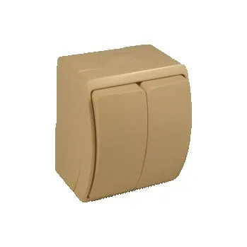 vypínač Spínač č.5 K5 béž. IP44 20150015 QESTEL s.r.o. 07-06-029-80311