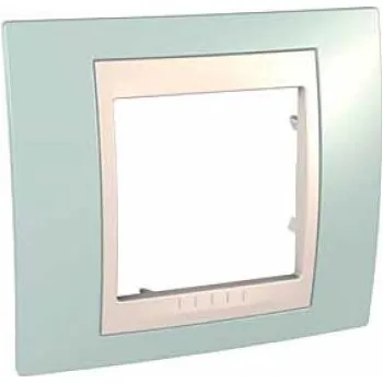 Rám. 1x U.Plus mar MGU6002570 aqua Schneider Electric CZ 07-04-100-31142