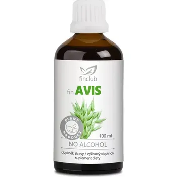 Přírodní produkt fin Avis - extrakt z ovesných klíčků (bez alkoholu) (100 ml, zvládání stresu, napětí - pro děti, řidiče)