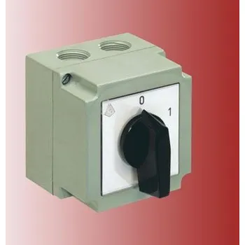 vypínač Spínač 4G10-10-PK rudá IP55 3f/ 01 11-02-074-01355