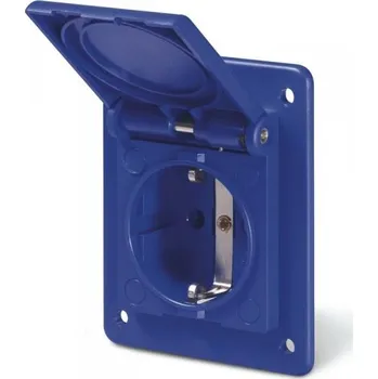 Elektrická zásuvka Zás.vest. 230V modrá 570.4061 SCA SCAME-CZ,s.r.o. 09-02-061-11119