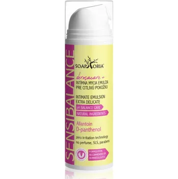 Intimní hygienický prostředek Soaphoria Dermacare+ Sensibalance gel na intimní hygienu pro citlivou pokožku 150 ml