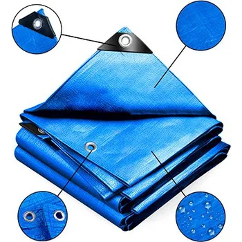 Krycí plachta Bradas Krycí plachta modrá 12x18m 60g/m²