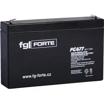 Záložní baterie Akumulátor FG677 6V 7,7Ah Čeko Import a.s. 33-06-804-30677