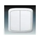 Spínač 6+6 IP44 3558A-52940 B TAN ABB s.r.o. 07-06-026-52840