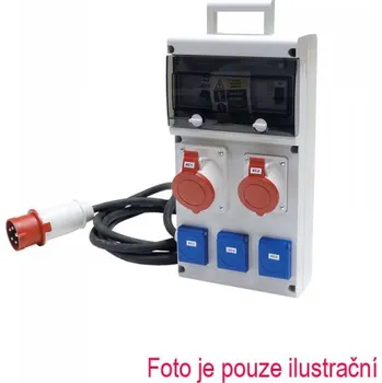 Rozvaděč Rozv.2x32A,3x230V 632A.332W-103F2 SCAME-CZ,s.r.o. 09-06-061-03320