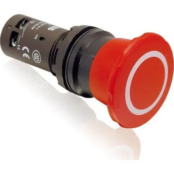 Stavebniny Tlačítko CE4P-10R-02 bezp.STOP ABB s.r.o. 47-14-096-14120