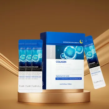 Pleťová maska Farm Stay Kolagenová noční maska 20 ks