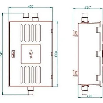 Rozvaděč Rozp.skř. SV101/PSW1W-C DCK HOLOUBKOV BOHEMIA,a.s 45-02-322-51245