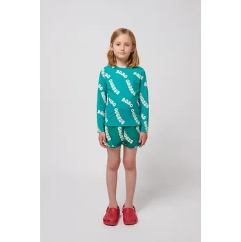 Pánské oblečení Dětské plavkové šortky Bobo Choses Wavy 125AC117 tyrkysová 66X, vel. 123/134
