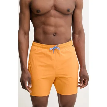 Plavkové šortky Napapijri V-Haldane oranžová barva, NP0A4HRZA701 22X, vel. M