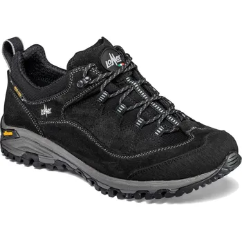 Pánská treková obuv obuv trekking nízká LOMER SELLA II MTX SUEDE, off-black - 46