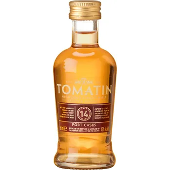 Whisky Tomatin 14 letá Mini 46% 0,05l