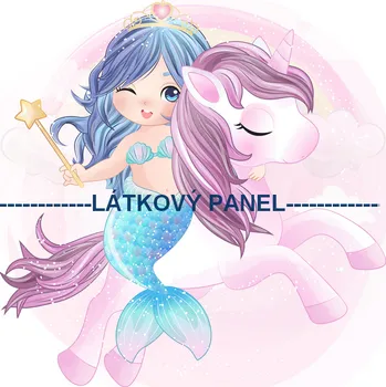 Látkový panel - Dětský - DE-44 Velikost: 25x25cm, Materiál: Kočárkovina