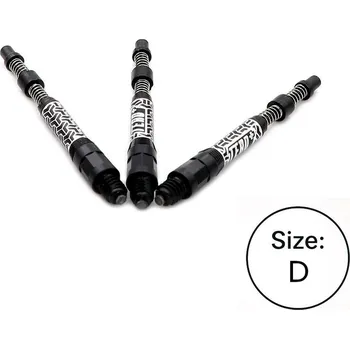 Příslušenství pro šipky Násadky na šipky Cuesoul TERO+ AK7P černé, délka 47mm (D)