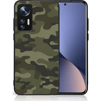 Pouzdro na tablet VSECHNONAMOBIL 95377 MY ART Ochranný kryt pro Xiaomi 12 Lite GREEN CAMO (235)