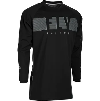 cyklistický dres FLY RACING dres WINDPROOF black - XL - DUPLICITNÍ