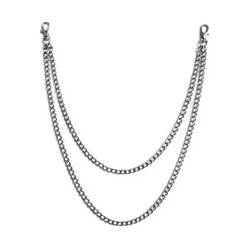 Řetízek Řetízek na kalhoty dvouřadý klasický široký